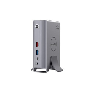 VisionTek VT7100 - Docking station - USB-C - 2 x HDMI, DP - GigE - 120 Watt