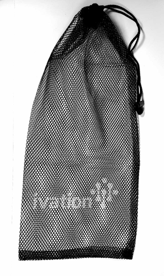 Equinox Nylon Mesh Stuff Bag BLACK 21"