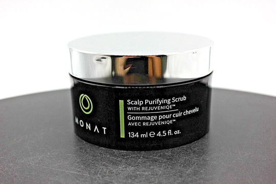 Monat Scalp Purifying Scrub infused w/ Rejuveniqe, 4.5oz / 134ml, Lot 201216145