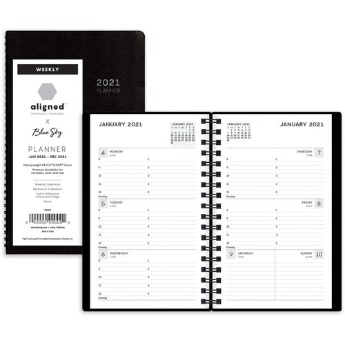 Blue Sky Aligned Weekly Planner