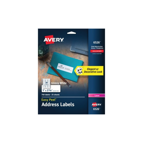 Avery Address Labels, Laser, 1