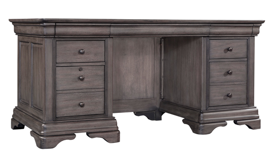 Sinclair Ash Gray Executive Desk