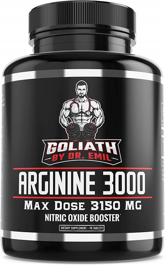 Dr. Emil - L Arginine (3150mg) Highest Capsule Dose - Nitric Oxide Supplement