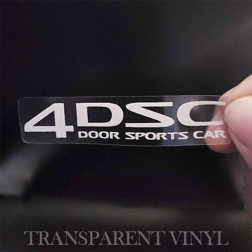 Fits NISSAN MAXIMA, 4DSC DECALS, Window STICKERS, 4 Door Sports Car