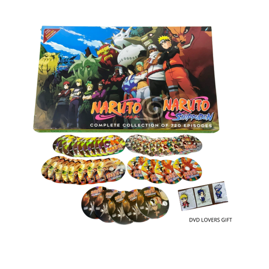 ENGLISH DUBBED Naruto Shippuden Complete Series Box Set Vol.1 - 720 End FAST DHL