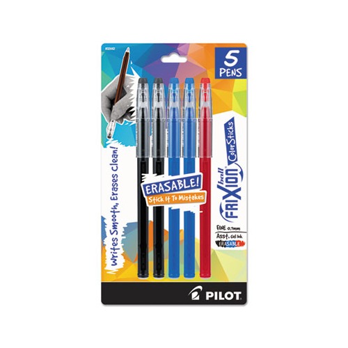 FriXion ColorSticks Erasable Stick Gel Pen