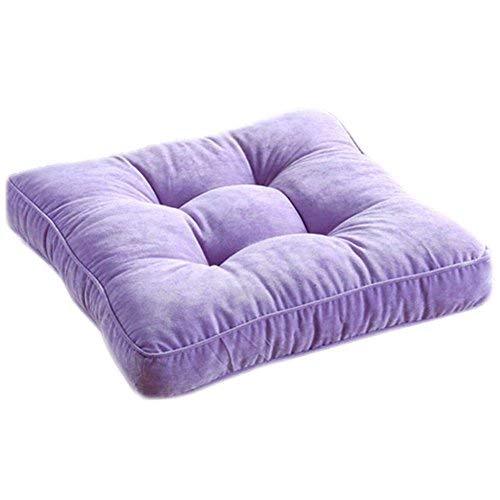 PANDA SUPERSTORE Pure Color Office Chair Cushion Stool Chair Seat Cushion£¨Purpl