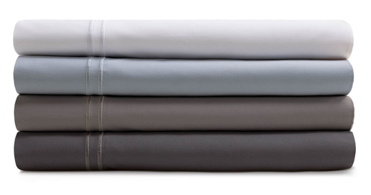 Malouf Woven White California King Supima Premium Cotton Sheet Set