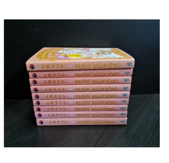 Card Captor Sakura English Manga Comic Volume 1-9(END) Full Set Express Shipping