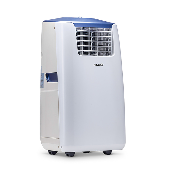NewAir - 525 Sq. Ft. Portable Air Conditioner, 8,600 BTUs (8,200 BTU, DOE), Easy Setup Window Venting Kit and Remote Control - White