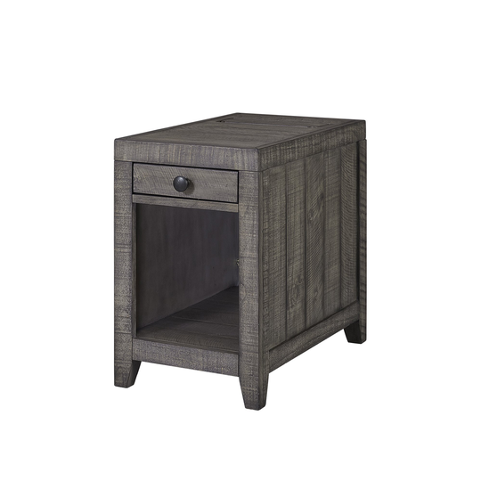 Tustin Gray Chairside Table