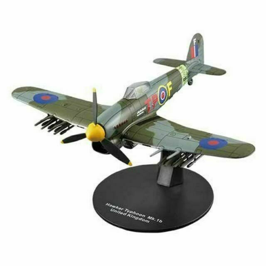 DeAgostini WWII Hawker Typhoon Mk 1b 1/72 Diecast