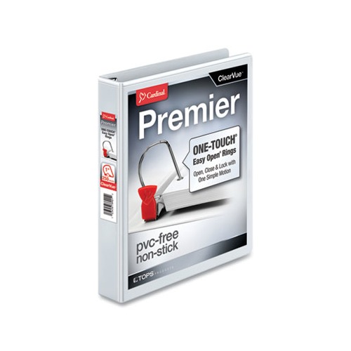 Premier Easy Open ClearVue Locking Slant-D Ring Binder