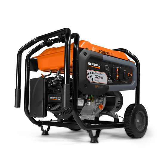 Generac GP6500 6,500W / 8,125W Generator + CO-Sense