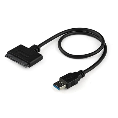 StarTech.com SATA to USB Cable - USB 3.0 to 2.5-inch SATA III Hard Drive Adapter - External Converter for SSD/HDD Dat...
