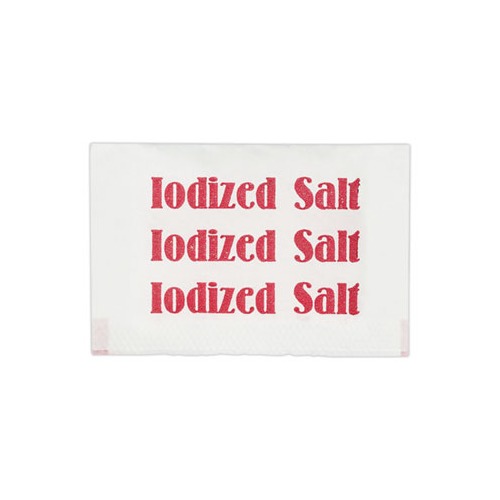Iodized Salt Packets