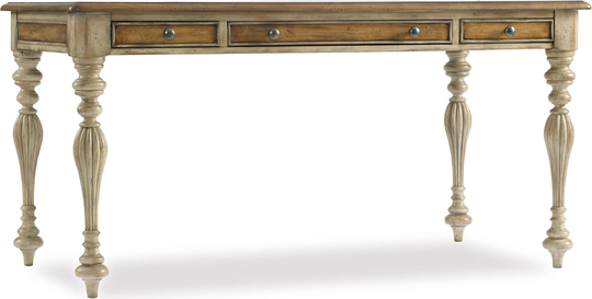 Hooker Furniture Medium Wood Home Office Sanctuary 60" Writing Desk Dune/Beach