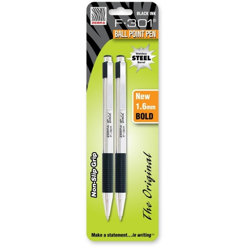 Zebra Pen F-301 Bold Ballpoint Pen