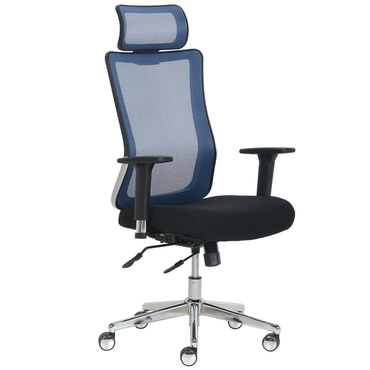 Wellness by Design Ergonomic Mesh Back Office Chair with Headrest, Assorted Colors