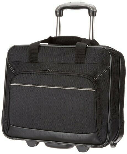 Rolling Laptop Case On-The-Go Pro's Easy-access Padded Lightweight Sturdy Design