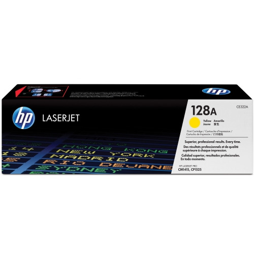 HP 128A (CE322A) Original Toner Cartridge - Single Pack