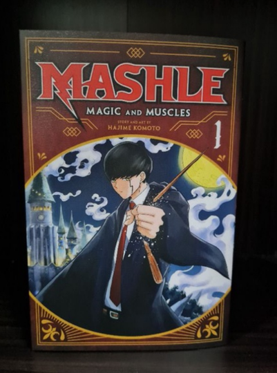 Mashle Magic And Muscles volume 1-5 Hajime Komoto English version DHL EXPRESS