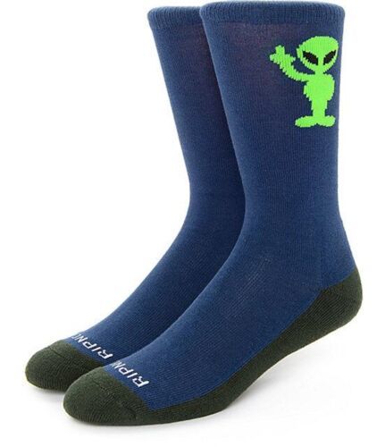 Ripndip Extraterrestre F*Ck Paix Marine Chaussettes Crew