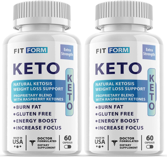 *Fit Form Keto, Ketogenic Weight Loss Support, 2 Pack, Free Shipping