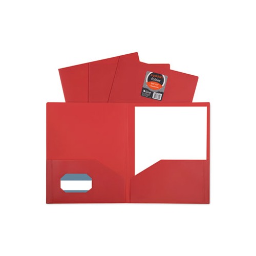Two-Pocket Heavyweight Poly Portfolio Folder