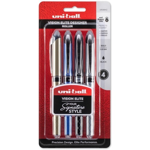 uni-ball Vision Elite Designer Series Rollerball Pen
