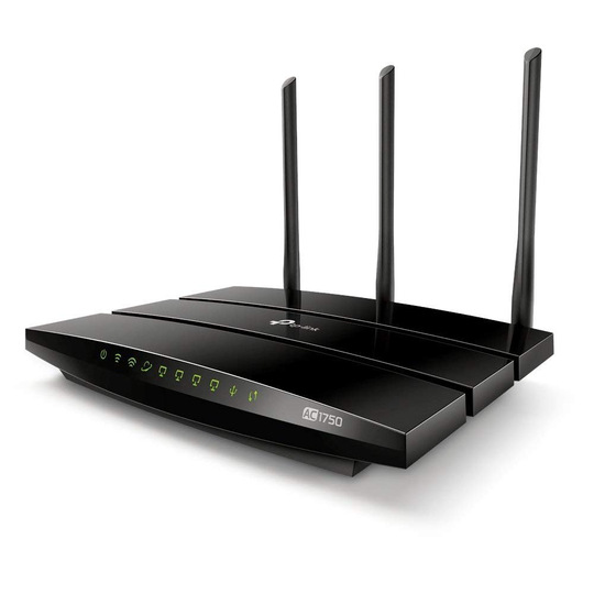 TP-Link Archer C7 AC1750 Dual Band Wireless AC Gigabit Router - Black
