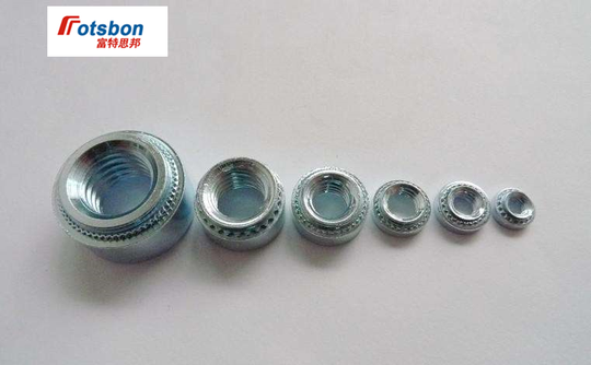 1000p S-0616-1 Press in Nut Self Clinching Nuts Crimped Rivet Sheet Metal Rivnut