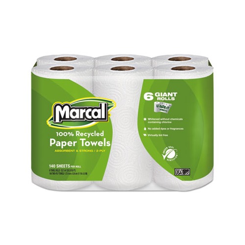 100% Premium Recycled Kitchen Roll Towels