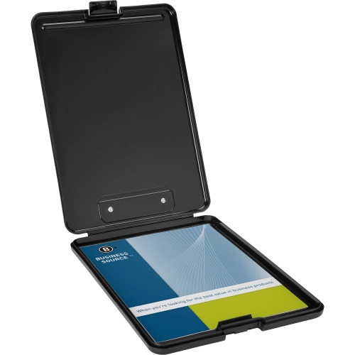 Business Source Plastic Storage Clipboard