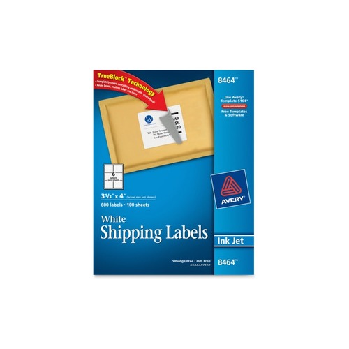 Avery TrueBlock Shipping Labels - Sure Feed