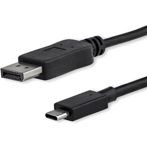 StarTech.com USB C to DisplayPort Cable - 3 ft / 1m - USB-C DisplayPort Cable - USB Type C Monitor Cable - DP to USB C Cable
