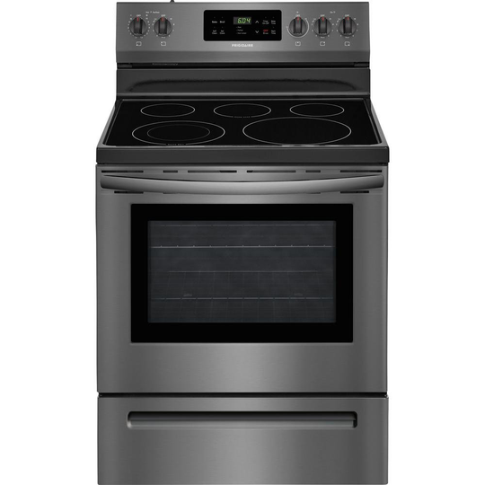 Frigidaire 5.3 cu ft Electric Range - Black Stainless Steel
