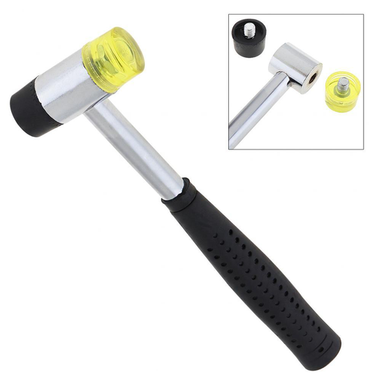 Practical 25mm Double Faced Work Glazing Window Beads Hammer Nylon Head Mallet T
