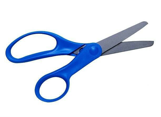 Lot of 2 Allary #2111 Kids 5-in Pointed Tip Scissors, Blue