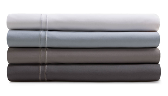 Malouf Woven Charcoal King Supima Premium Cotton Sheet Set