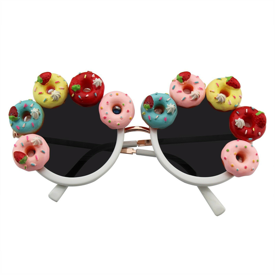 Super Mignon Nouveauté Tutti Fruity Beignet Fun Fête Rond Femmes Soleil