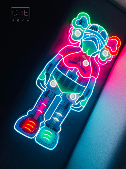 KAWS WAR | LED Neon Sign, Neon Sign Custom, Home Decor, Gift Neon light