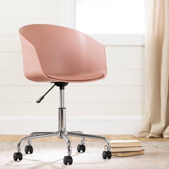 Flam Pink Swivel Office Chair