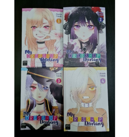 My Dress-up Darling Manga Volume 1-4 English Comic Book Set - Express Shipping