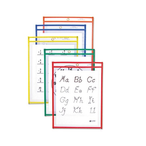 Reusable Dry Erase Pockets