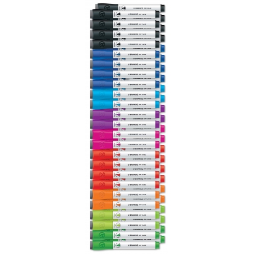 U Brands Dry Erase Markers, Chisel Tip, Assorted Colors, 48 Count
