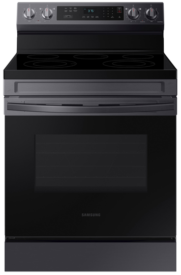 Samsung 6.3 cu ft Electric Range - Black Stainless Steel