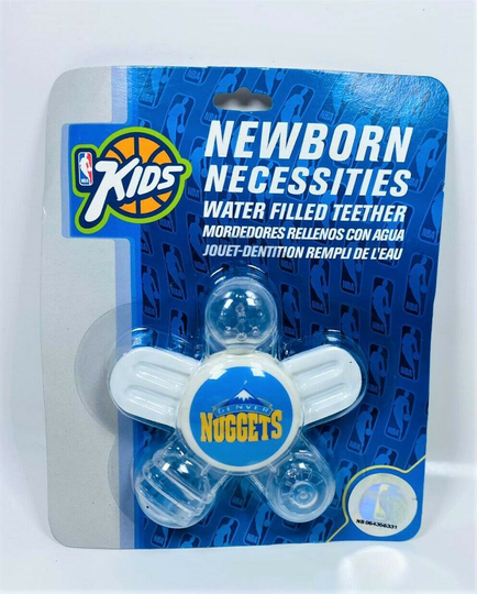Newborn Necessities Water Filled Teether - NBA Denver Nuggets