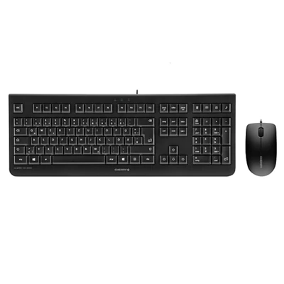 Cherry DC 2000 USB Keyboard and Mouse - Black