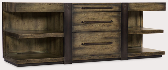 Hooker Furniture Home Office Crafted Leg Desk Credenza